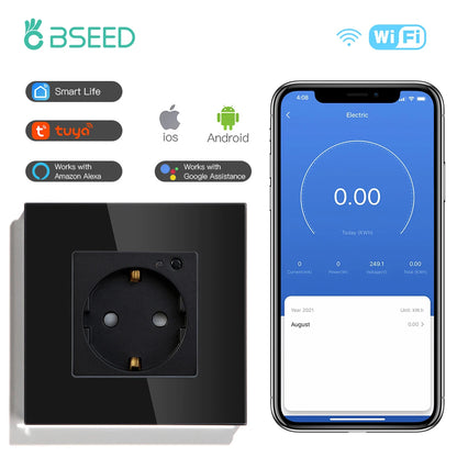 BSEED Wall Socket Wifi EU Standard