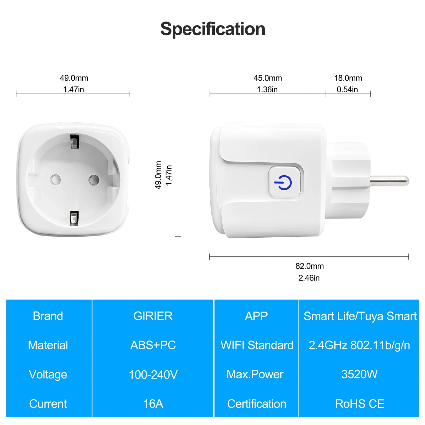 WiFi Power Monitor Plug