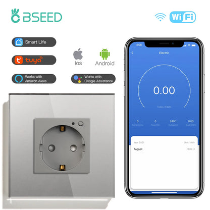 BSEED Wall Socket Wifi EU Standard