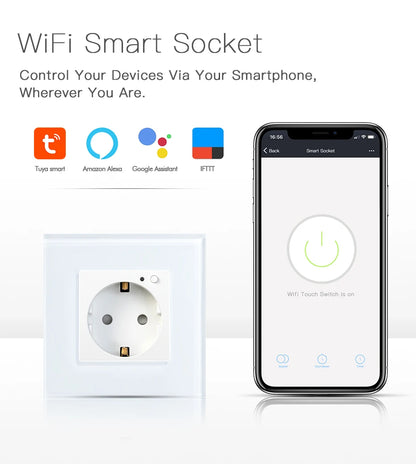 BSEED Wall Socket Wifi EU Standard