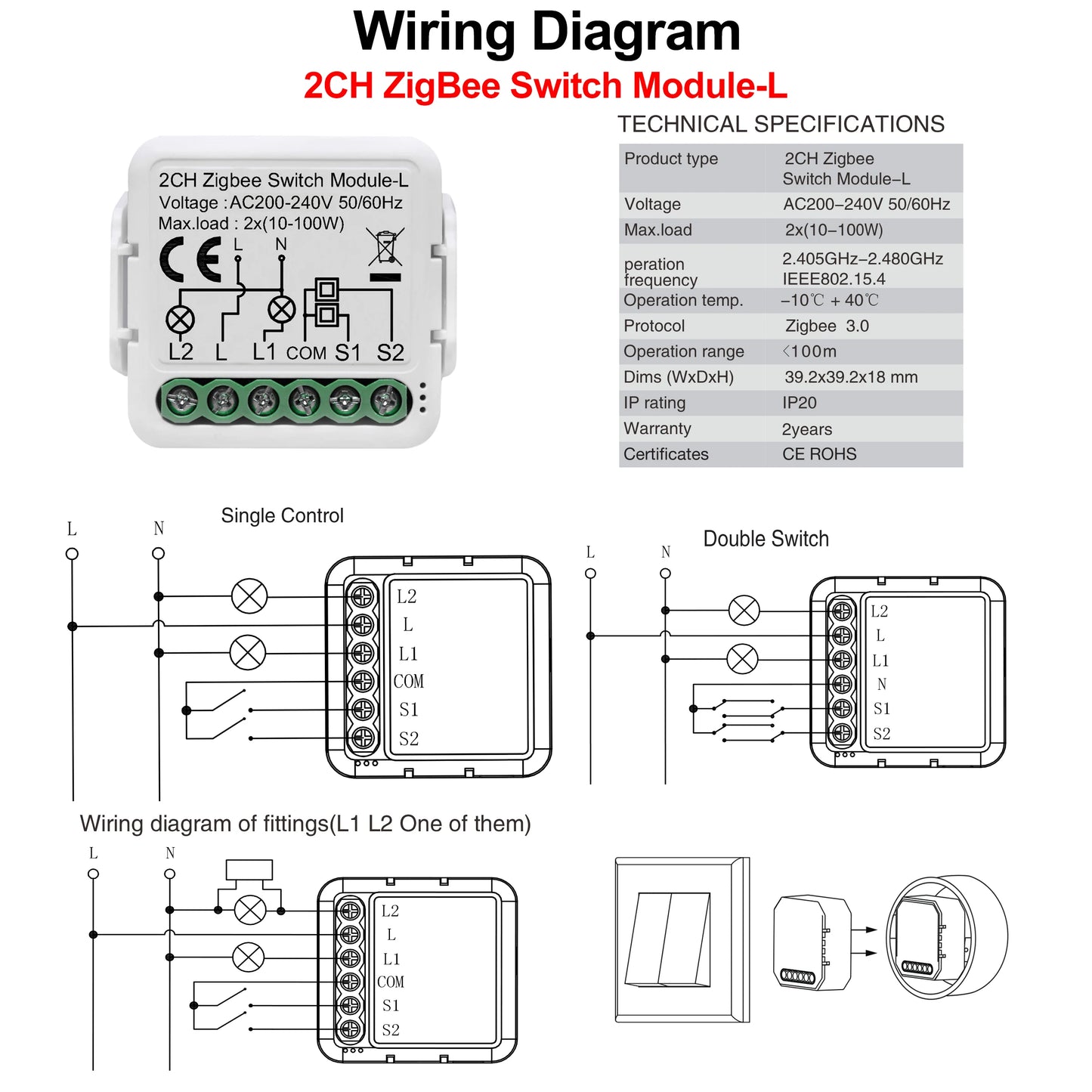 GIRIER TouchSmart ZigBee Module