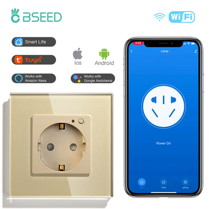 BSEED Wall Socket Wifi EU Standard