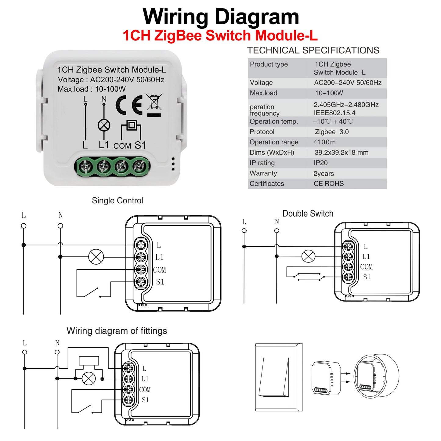 GIRIER TouchSmart ZigBee Module