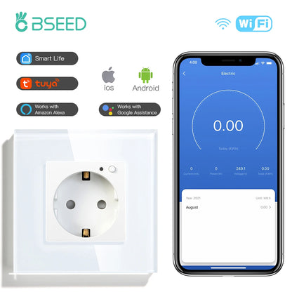 BSEED Wall Socket Wifi EU Standard