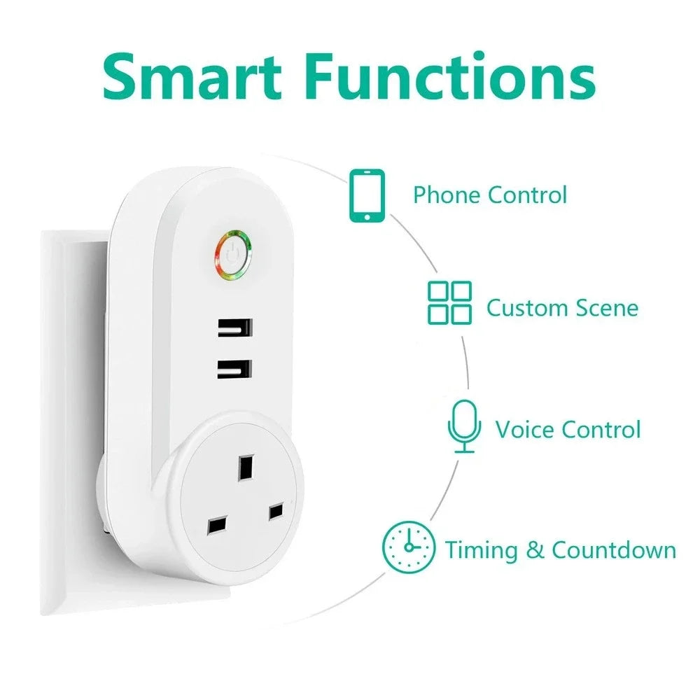 WiFi Smart Power Plug Adapter