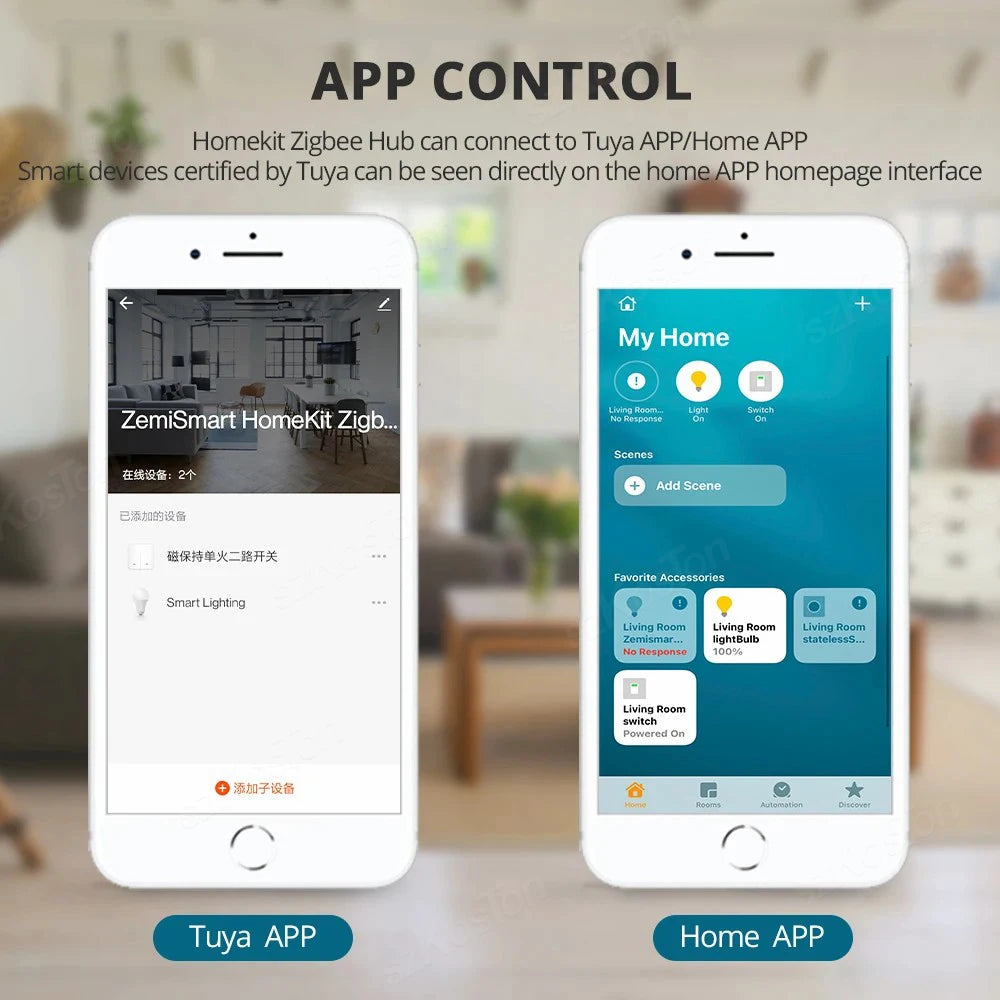 HomeKit-Compatible Tuya ZigBee 3.0 Gateway Hub