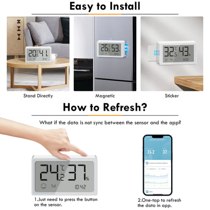 Tuya Smart ZigBee Temperature and Humidity Sensor