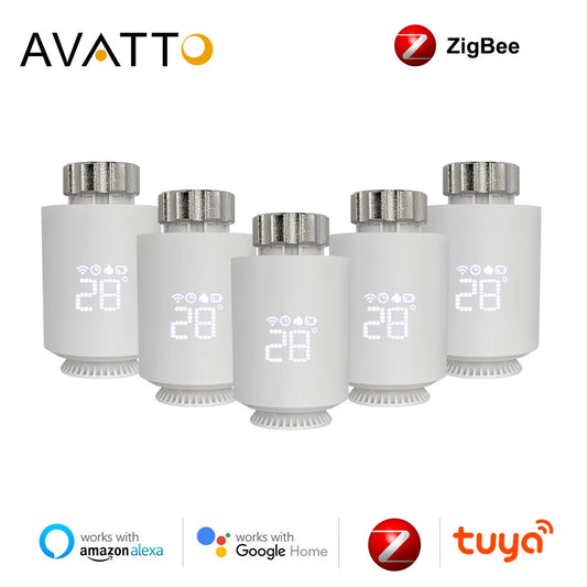 AVATTO Tuya ZigBee3.0 TRV Radiator