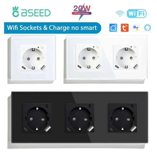 BSEED WIFI Wall Sockets EU