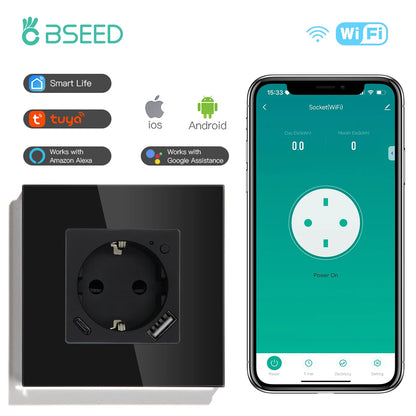 BSEED Wall Socket Wifi EU Standard