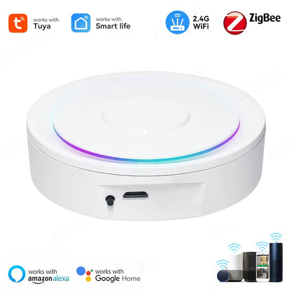 HomeKit-Compatible Tuya ZigBee 3.0 Gateway Hub