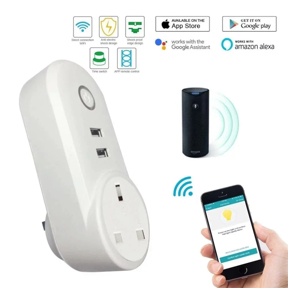 WiFi Smart Power Plug Adapter