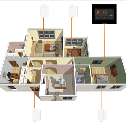 SmartGuard 433MHz – Wireless Home Security System