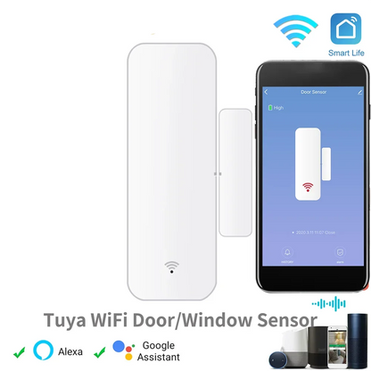 Tuya WiFi Door Sensor Window Contact Open Close