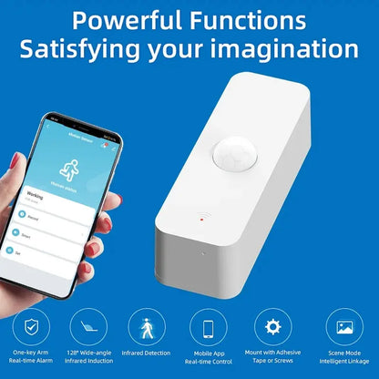 Tuya WiFi Zigbee PIR Motion Sensor