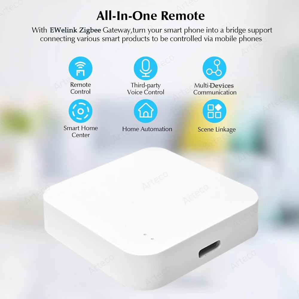 Smart Gateway Hub – ZigBee 3.0 for Full Home Automation