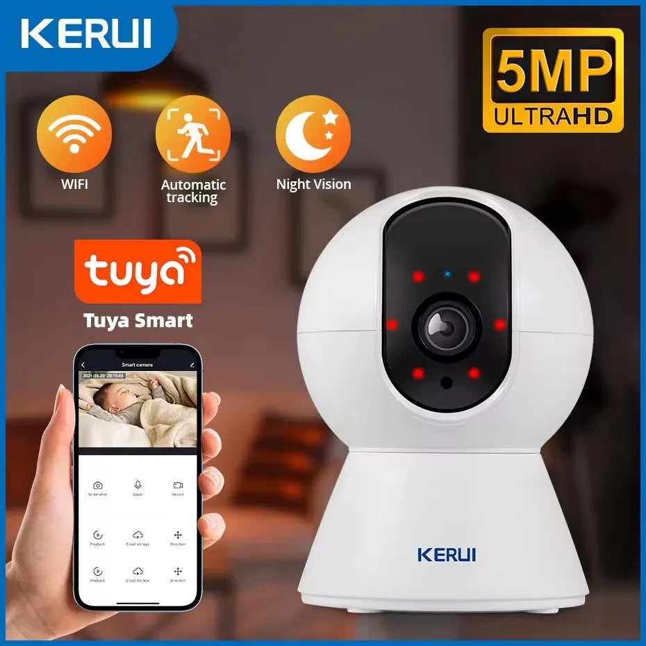 KERUI Mini WiFi IP Camera Indoor