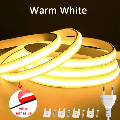 COB Led Strip, High Brightness and Waterproof