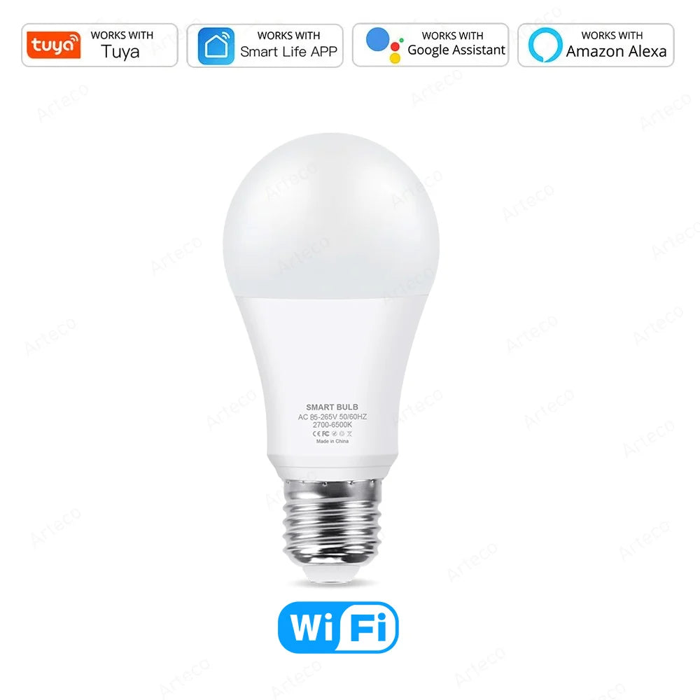 Tuya E27 Zigbee LED Bulbs WiFi Smart LED